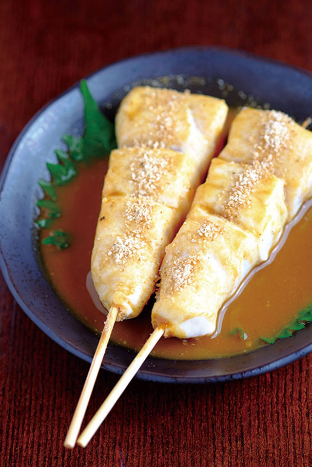 博多とりかわ 長政 人形町店（人形町）　ささみのシギ焼き250円