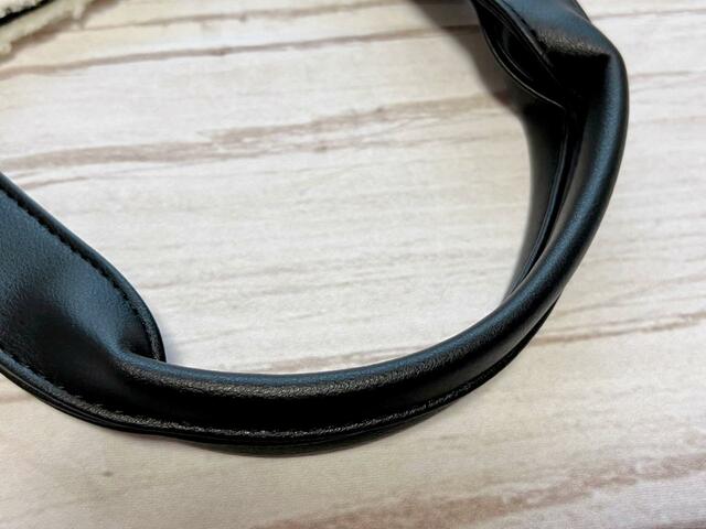 【ファッションセンターしまむら】持つ部分は2つ折りで縫われているので持ちやすい！