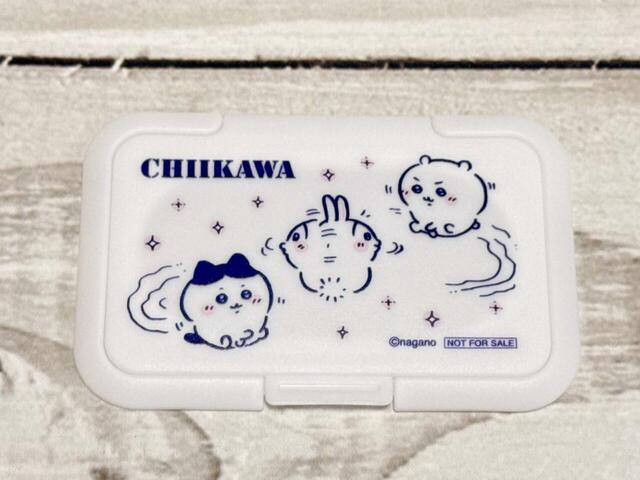 マツキヨココカラ:第2弾プレゼント「ちいかわ ウェットティッシュ用のフタ」