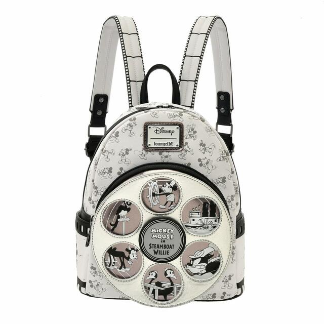 【Loungefly】ミッキー、ピート リュックサック・バックパック 蒸気船ウィリーDisney100 Decades 20s Collection 13,200円