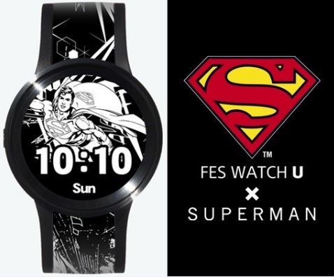 カッコよすぎ!「FES Watch U」×スーパーマン&バットマンのコラボ