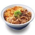 「チキンカツの牛すき丼」590円(税込637円)