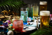「アレンジ100種以上、アルコールもノンアルコールも充実のドリンク」<期間:2026年6月19日~9月27日>【【予約受付中】時間制限なしの食べ放題&飲み放題!「恐竜ビアガーデン ~ジュラシックナイト~」が、2026年6月19日に海老名にオープン!】