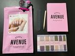 【BEAUTY AVENUE Adam and Eve】グリーンやパープルのフレンチネイルがかわいい