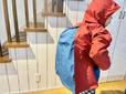【ワークマン　BAG in(バッグ イン)ジュニアレインジャケット】ランドセルの上から楽々着用できる