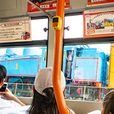 バスのバーティー車内｜大井川鐵道「Day Out With Thomas 2018」