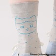 【ちいかわ×靴下屋】後ろに大きくキャラクターが入った靴下