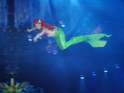 TDS現地速報】アリエルが近くてドキドキ! 新ミュージカルショー