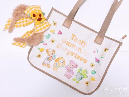ダッフィー&フレンズ】通販限定！「夏の新作トートバッグ」が