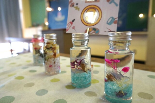 【TACO GLAMP THE MEXICO】ワークショップのハーバリウム体験
