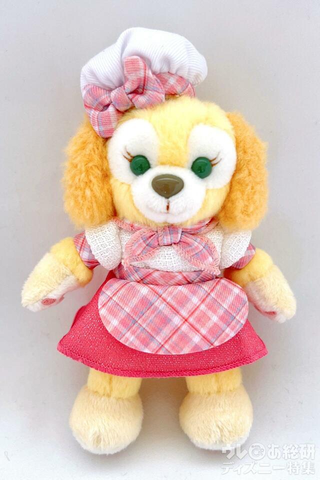 「ダッフィー&フレンズのワンダフル・フレンドシップ」ぬいぐるみバッジ（クッキー・アン）