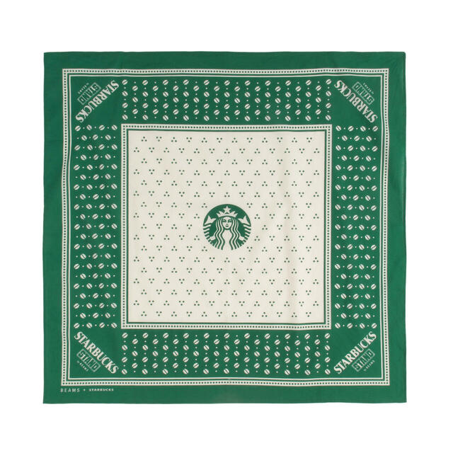 『STARBUCKS STAND by BEAMS　バンダナ』¥2,970
