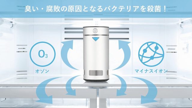 Gotek「Fridge Deodorizer & Sterilizer（フリッジ・デオドライザー＆ステリライザー）」デイリーモードとディープモード