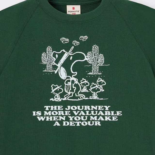 キッズ スウェT 1,290円|GU「PEANUTS」コレクション