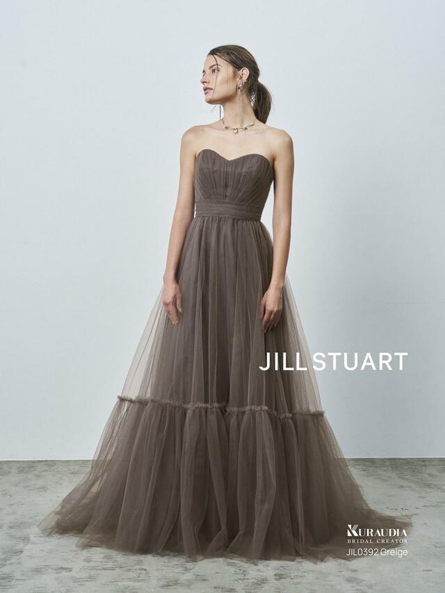 【JILL STUART（ジルスチュアート）新作ウェディングドレス】JIL0392-Greige