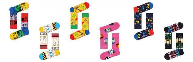 Disney×Happy Socksコラボレーション第2弾「Disneyメイン コレクション」