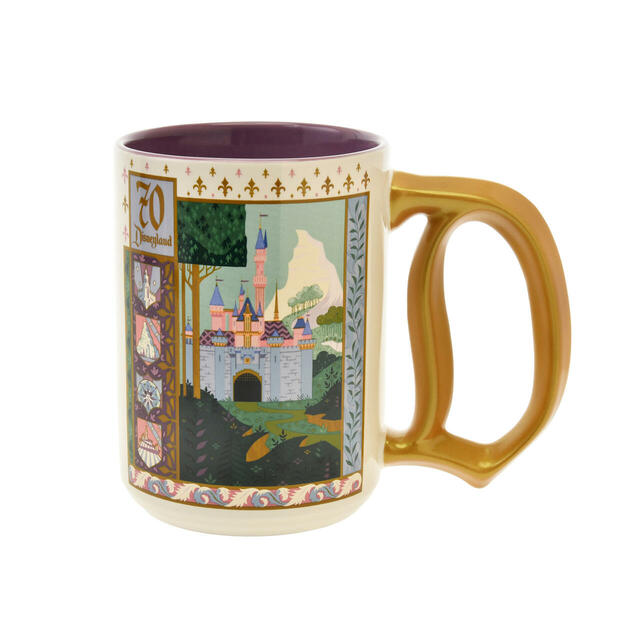 マグカップ 城 DISNEYLAND RESORT 70TH CELEBRATION 2,600円