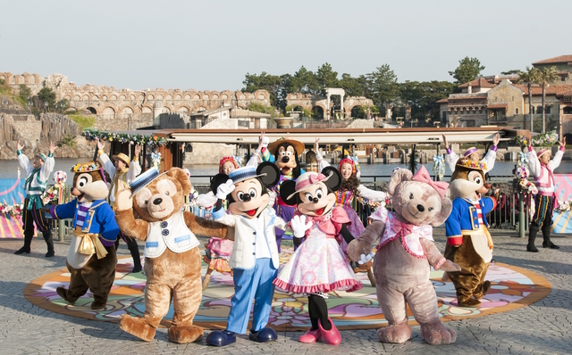 2012年から2014年まで行われたスペシャルイベント「ミッキーとダッフィーのスプリングヴォヤッジ」