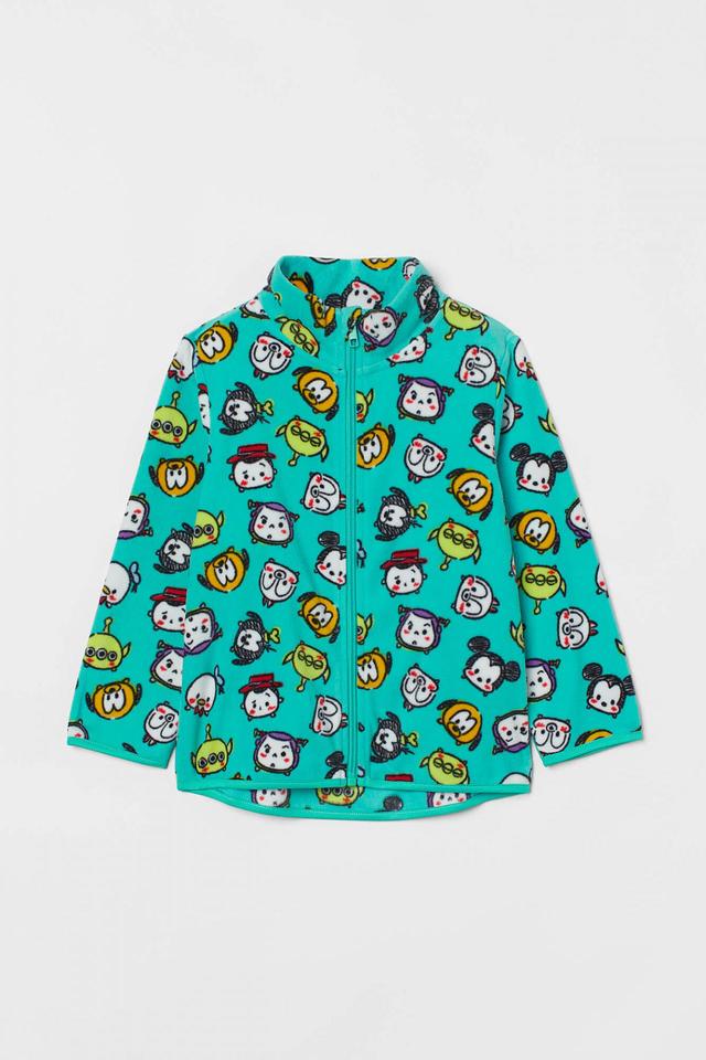 プリントフリースジャケット¥1,499