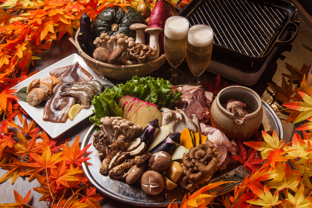 紅葉BBQプラン