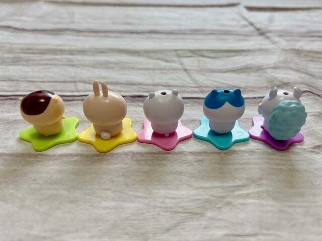 【最新付録 ちいかわガシャポン】後ろ姿もしっかりと再現されており、クオリティの高さに感動…！