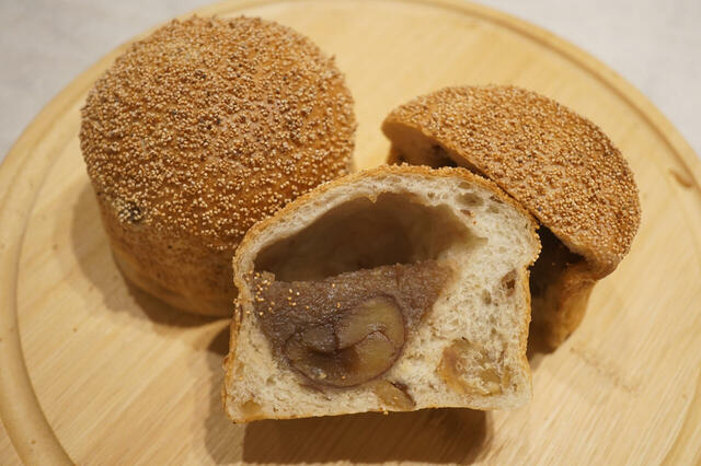 【ブーランジェリー丘の上のシェリー】栗ざんまいドーム