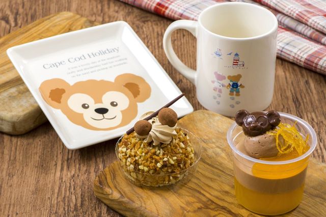 ダッフィーのスーベニア付きメニュー