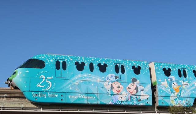 東京ディズニーシー25周年「スパークリング・ジュビリー」ディズニーリゾートライン