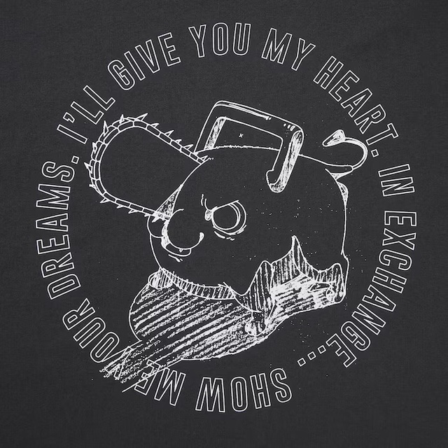 グラフィックTシャツ(長袖)|2,990円|ユニクロUT「チェンソーマン × 河村康輔」コレクション