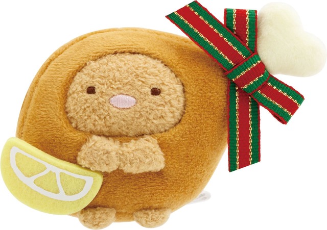 【すみっコぐらし「おうちのすみっコクリスマス」】「なかよしてのりぬいぐるみ　とんかつ（てりやきチキン）」