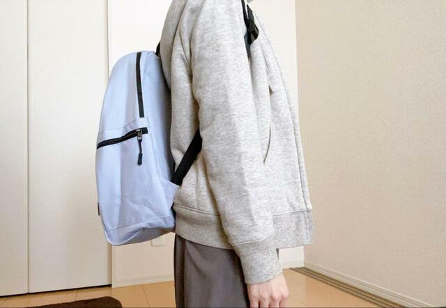 【WORKMAN コーデュラ(R)ワイドオープンリュックII】体へのフィット感は良好!長時間の使用よりは、デイリー使いにちょうどよさそう♪