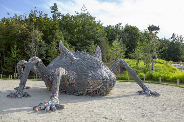 もののけの里「タタリ神(オブジェ)」