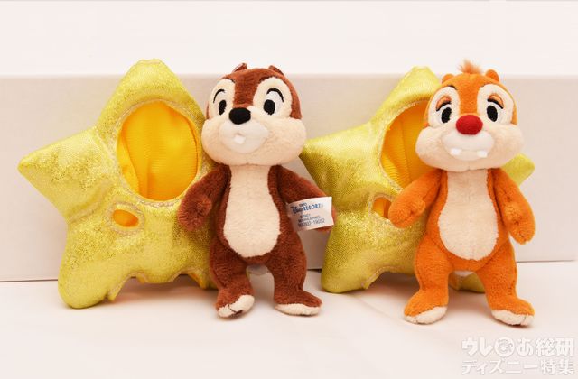 「ディズニー七夕デイズ」ぬいぐるみバッジ/チップ＆デール