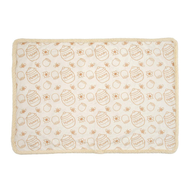プーさん ブランケット ハニーポット柄 ぬいぐるみ付き Blanket 4,600円