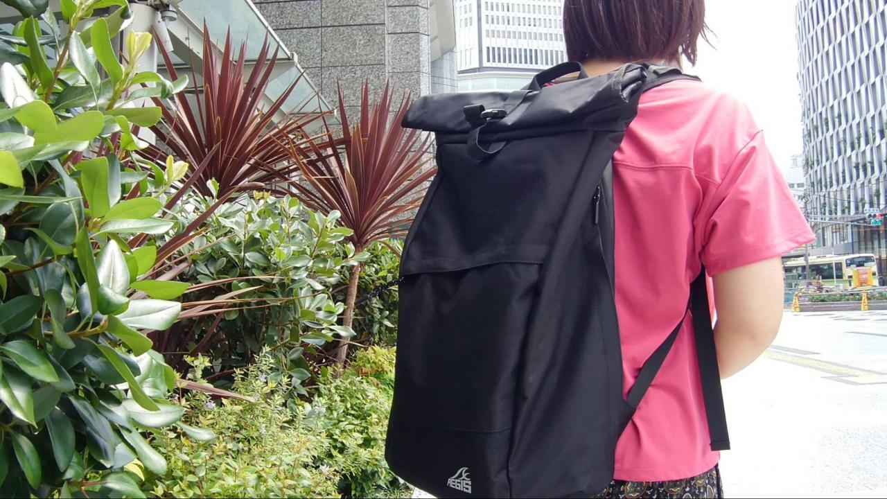 【ワークマン】激安「大容量防水リュック」の実力は? 背負って濡れに行ってみた!(正直レビュー)(写真 16/21) - ハピママ*