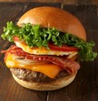 ベーコンエッグ厚切りチェダーバーガー
