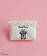 刺繍フリルポーチ 4,500円｜Maison de FLEUR「ミニーマウスの日」ディズニーコレクション