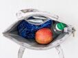【ジルスチュアートwithミッフィー 保冷・保温ケース】お弁当箱、200mlペットボトル、りんご1個が入りました