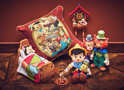 ピノキオ』おめでとう! 公開80周年記念グッズが描き起こしアートで登場 