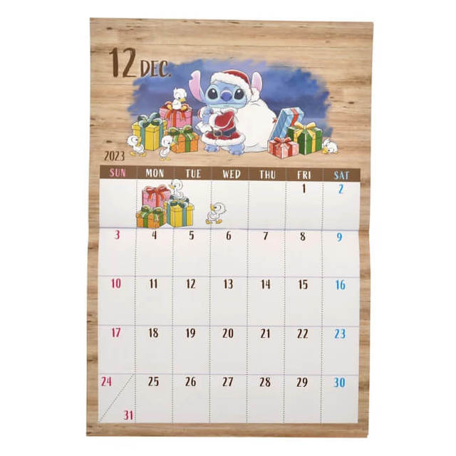 リロ＆スティッチ 壁掛けカレンダー 2023 クリップ付き CALENDARS ＆ ORGANIZERS 2,200円