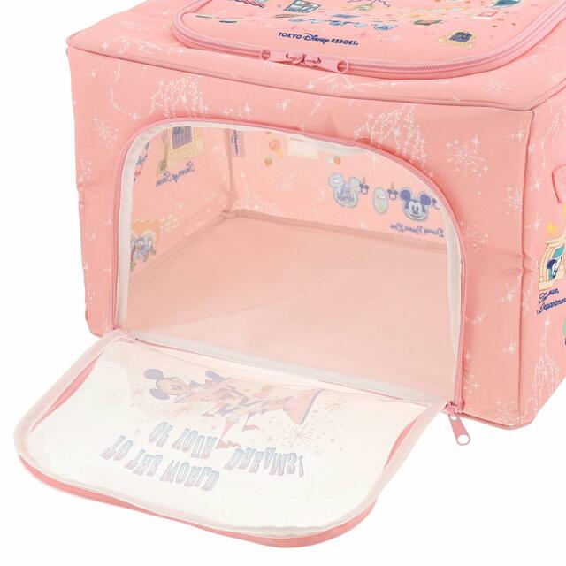収納グッズ 3,500円｜東京ディズニーリゾート内の窓やドアがデザインされたグッズ｜販売店舗：東京ディズニーランド「ホームストア」、東京ディズニーシー「エンポーリオ」｜発売日：2023年10月12日（木）