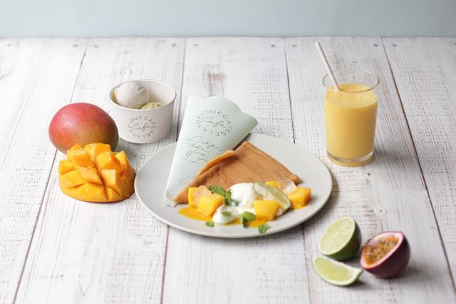 gelato pique cafe bio conceptのトロピカルサマースイーツ