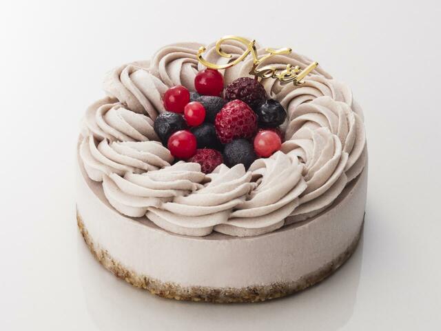 「＜CocoChouChou＞ヴィーガンローストロベリーケーキ」＜価格：5,731円（配送料込み）＞【東急百貨店の“2025年クリスマスケーキ＆デリ・オードブル ”10月1日より予約開始！「SHIBUYA FOOD ISLANDS」には限定品が登場！】