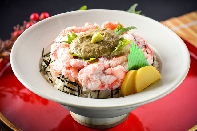 越前！蟹丼ぶり