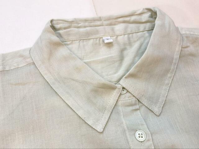 【coca ガーゼシャツ】カラーは豊富な10色！ベーシックカラーからビビッドカラーまで揃います（写真はライトグリーン）