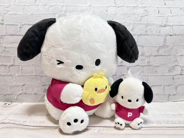ぬいぐるみとマスコットを並べてみました。かわいすぎる!