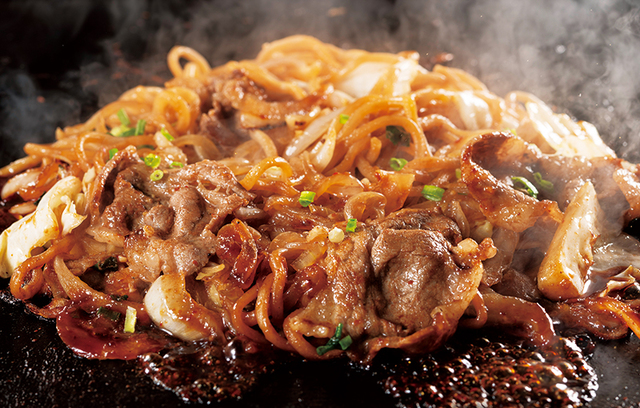 十和田バラ焼き風焼きそば