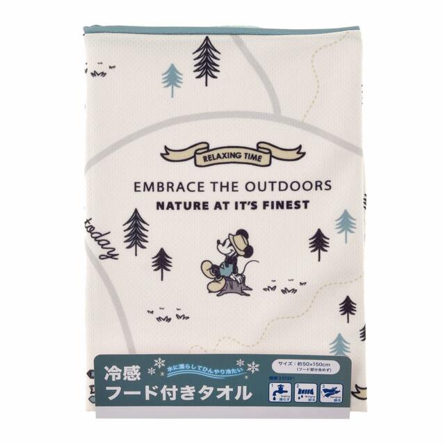 ミッキー クールタオル フード Disney Outdoor 2023 1,980円
