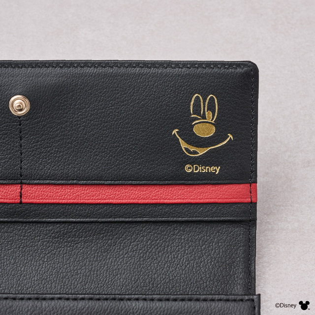 折財布 ￥25,300、長財布 ￥28,600｜Samantha Thavasa「ミッキーマウス&ミニーマウス」コレクション