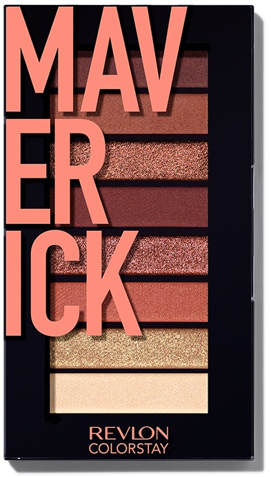 『レブロン カラーステイ ルックスブック パレット』930 マベリック（オレンジブラウン系）